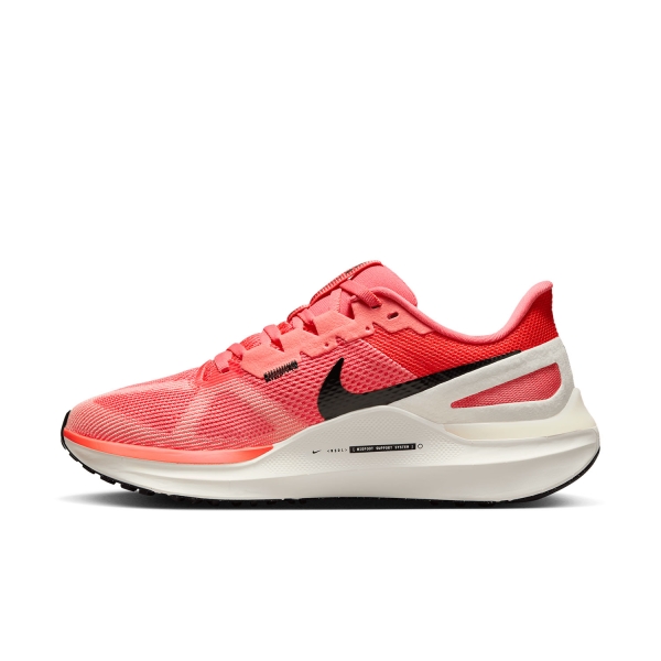 Nike Air Zoom Structure 25 - Magic Ember/White/Sail/Apricot Agate