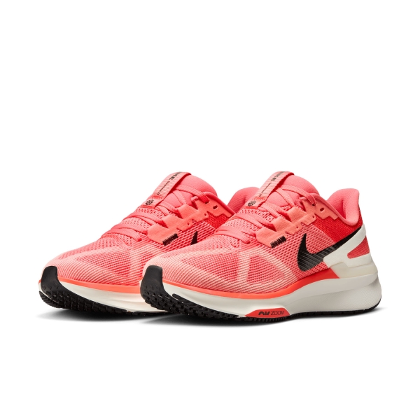 Nike Air Zoom Structure 25 - Magic Ember/White/Sail/Apricot Agate