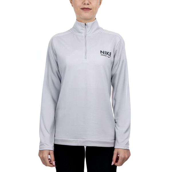 Maglia Running Donna Nike DriFIT Pacer Maglia  Lt Iron Ore HM4329014