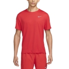 Nike Dri-FIT UV Run Division Miler Maglietta - University Red/Reflective Silver