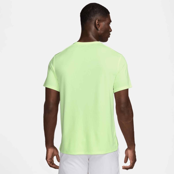 Nike Dri-FIT UV Run Division Miler Camiseta - Barely Volt/Reflective silver