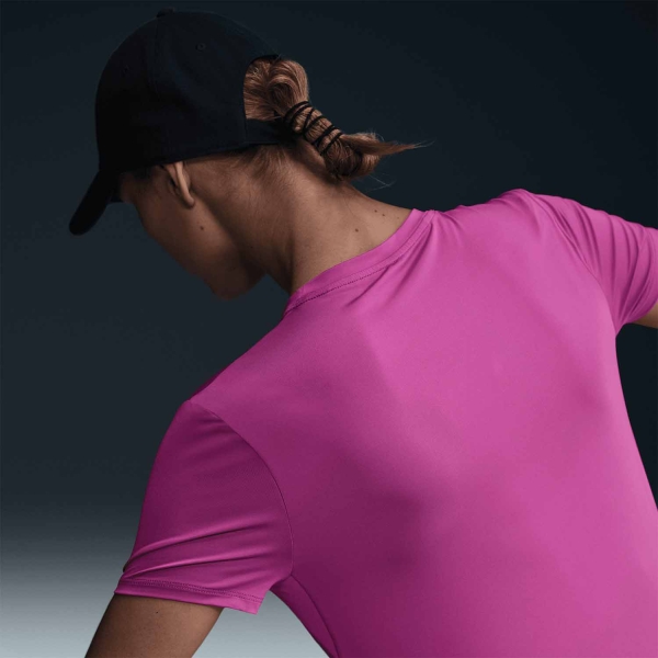 Nike One Classic T-Shirt - Hot Fuchsia/Black