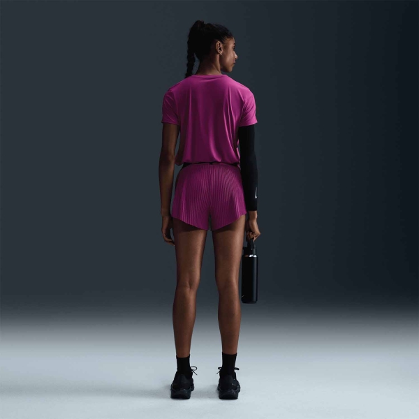 Nike One Swoosh Logo Camiseta - Hot Fuchsia/Beyond Pink
