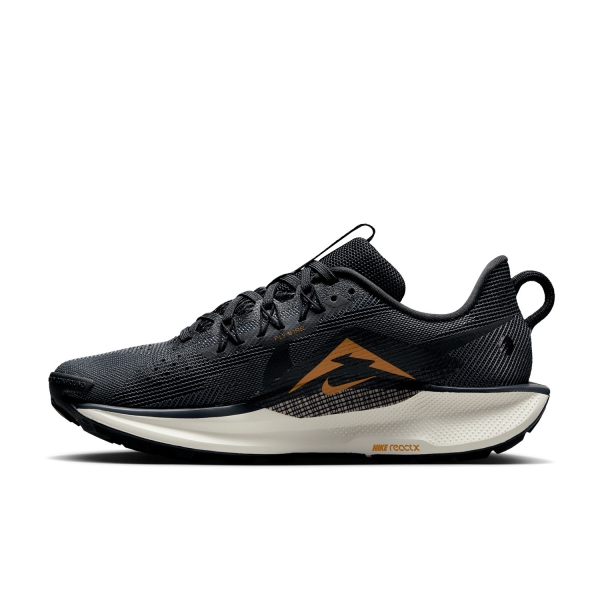 Nike ReactX Pegasus Trail 5 - Black/Off Noir/Monarch/Pale Ivory