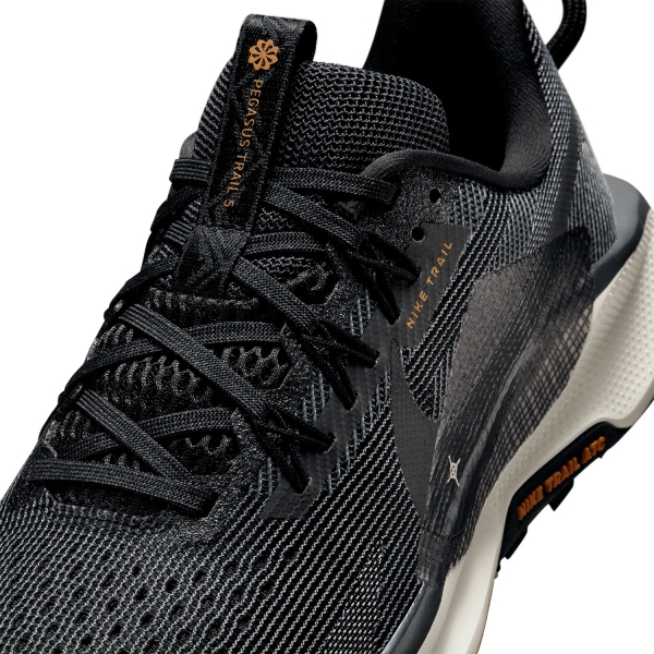 Nike ReactX Pegasus Trail 5 - Black/Off Noir/Monarch/Pale Ivory