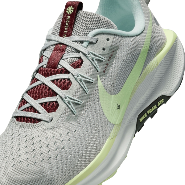 Nike ReactX Pegasus Trail 5 - Light Silver/Barely Volt/College Grey