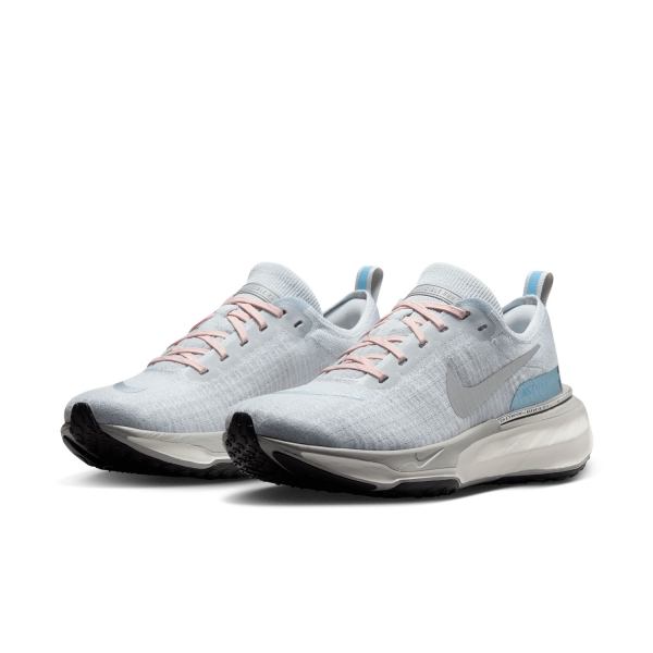 Nike ZoomX Invincible Run Flyknit 3 - Photon Dust/Light Smoke Grey/Psychic Blue
