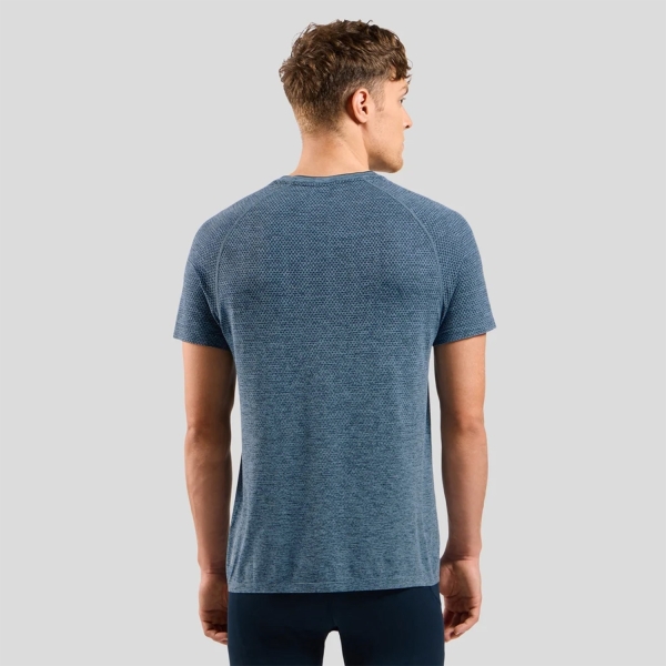 Odlo Essential T-Shirt - Dark Sapphire/Melange