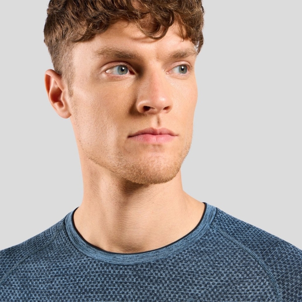 Odlo Essential T-Shirt - Dark Sapphire/Melange
