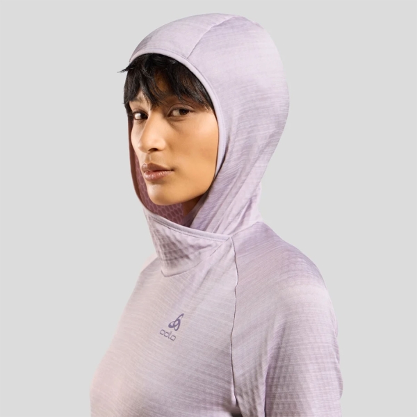 Odlo Millennium Element Shirt - Misty Lilac Melange