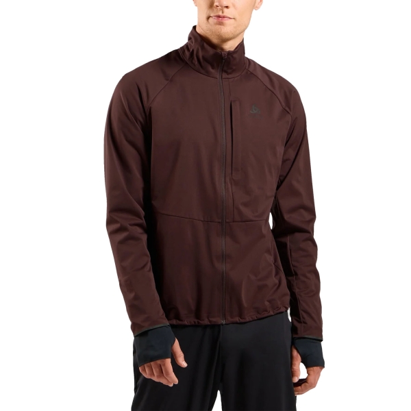 Giacca Running Uomo Odlo Odlo Zeroweight Pro Warm Giacca  Fudge  Fudge 