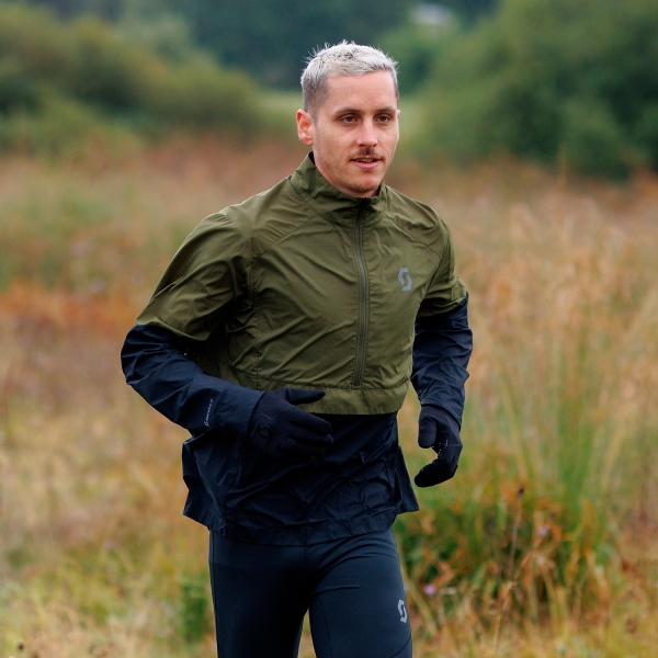 Scott Endurance Anorak Chaqueta - Fir Green/Black