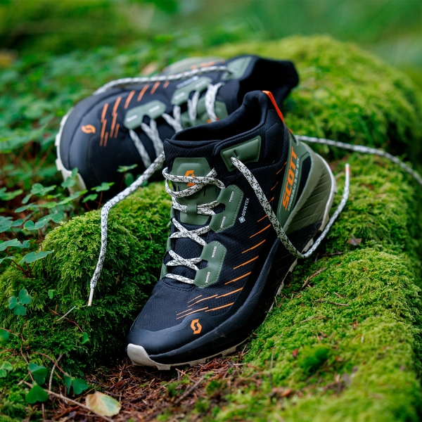 Scott Kinabalu 3 Mid GTX Men s Outdoor Shoes Black Fire Green