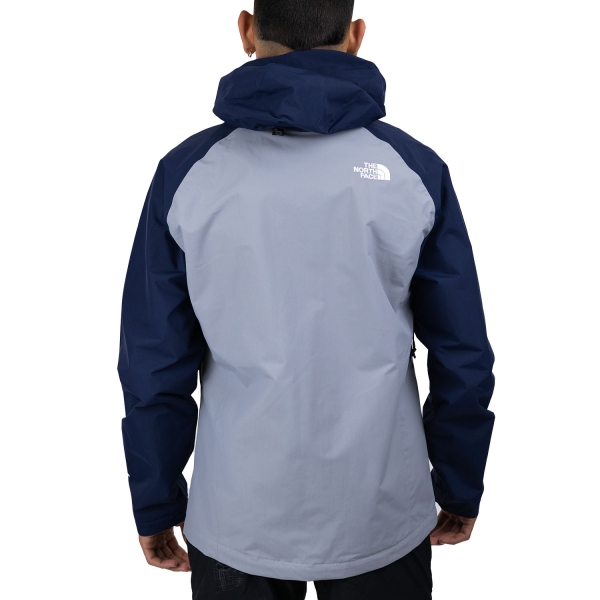 The North Face Stratos Chaqueta - Monument Grey/TNF Blue