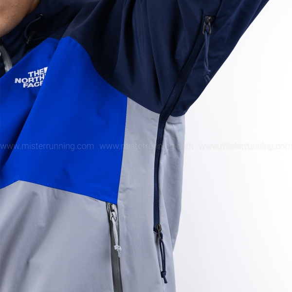 The North Face Stratos Chaqueta - Monument Grey/TNF Blue