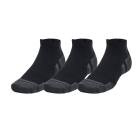 Under Armour Performance Tech Low x 3 Calze - Black/Jet Gray