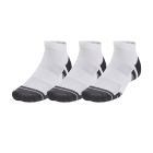 Under Armour Performance Tech Low x 3 Calze - White/Jet Gray