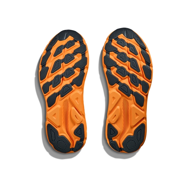 Hoka Clifton 9 GTX - Stormy Skies/Orange Zest