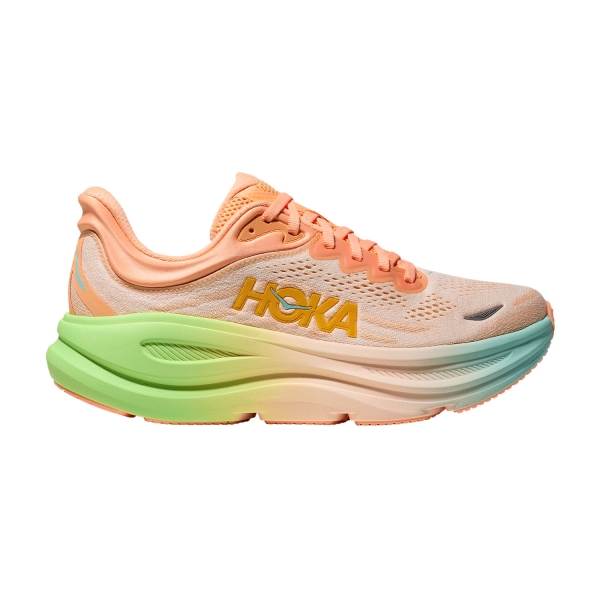Scarpe Running Neutre Uomo Hoka Bondi 9  Frost/Pale Tangerine 1162011FSTP
