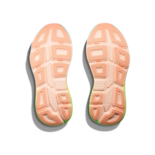 Hoka Bondi 9 - Frost/Pale Tangerine