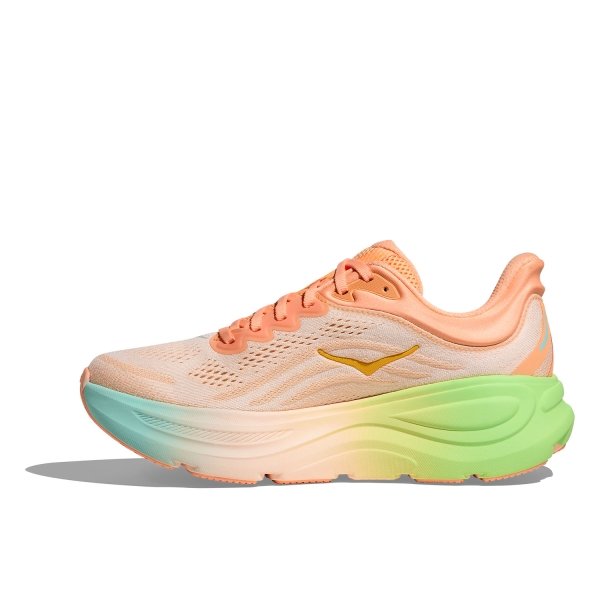 Hoka Bondi 9 - Frost/Pale Tangerine