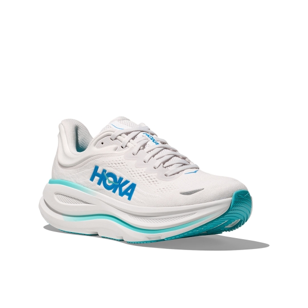 Hoka Bondi 9 - White/Blue