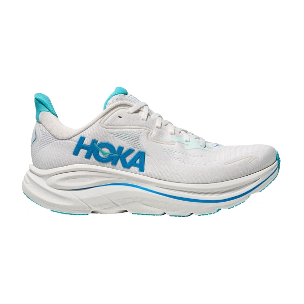 Scarpe Running Neutre Uomo Hoka Clifton 10  White/Skyward Blue 1162030WKY