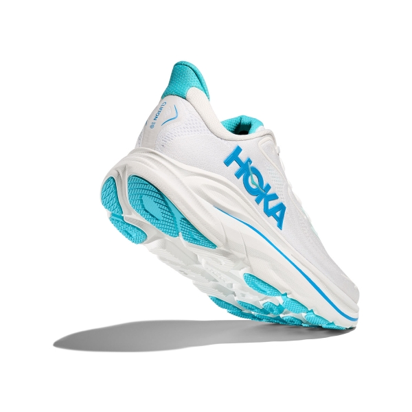 Hoka Clifton 10 - White/Skyward Blue