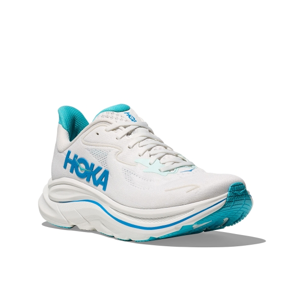Hoka Clifton 10 - White/Skyward Blue
