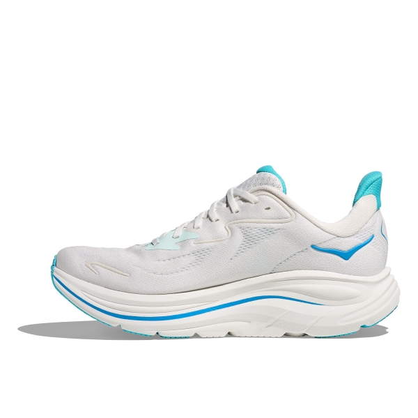 Hoka Clifton 10 - White/Skyward Blue