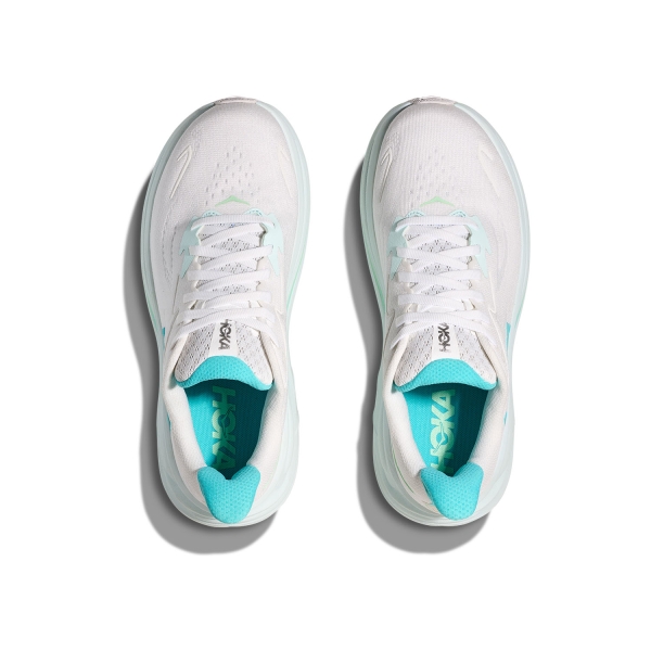 Hoka Clifton 10 - White/Cielo Blue
