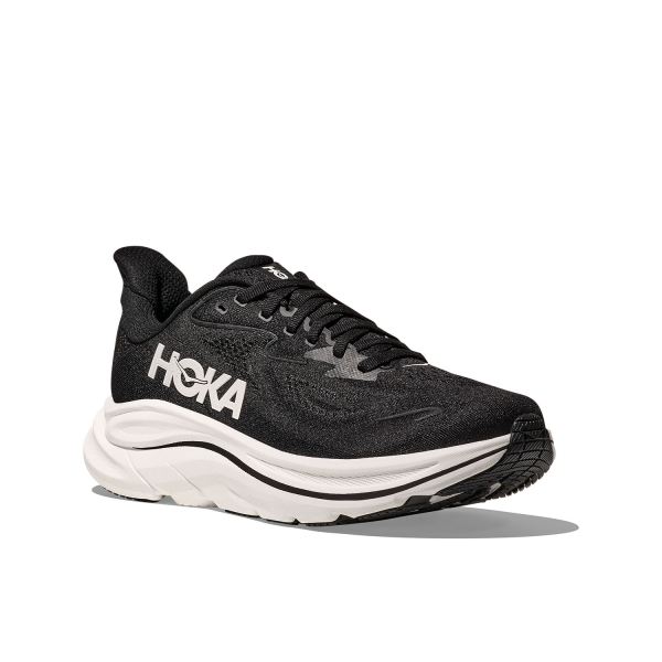 Hoka Clifton 10 Wide - Black/White