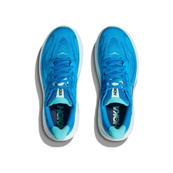 Hoka Clifton 10 Wide - Blue/Skyward Blue