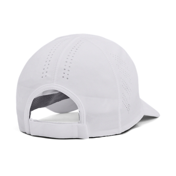 Under Armour Launch Adjustable Cappello - White/Reflective