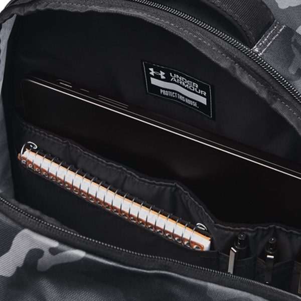 Under Armour Hustle 6.0 Pro Mochila - Black/Grey