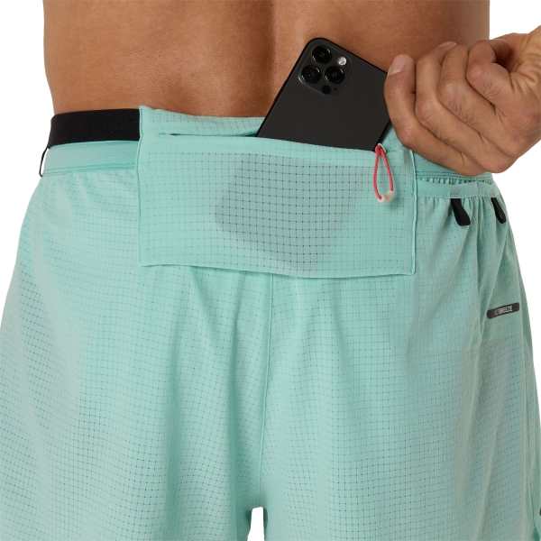 Asics Metarun 5in Pantaloncini - Oasis Green