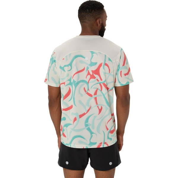 Asics Road All Over Print Maglietta - Birch