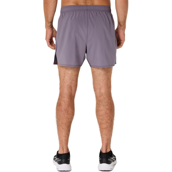 Asics Core Logo 5in Shorts - Lavender Grey