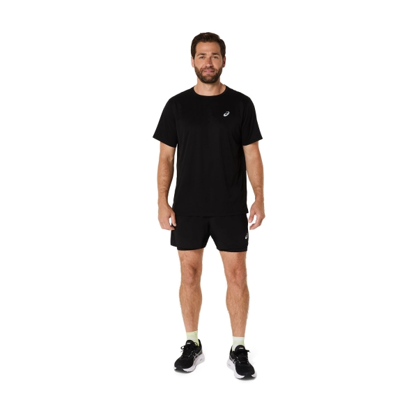 Asics Core 2 in 1 5in Pantaloncini - Performance Black