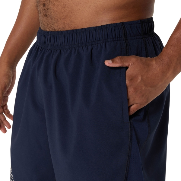 Asics Icon Logo 7in Shorts - Midnight