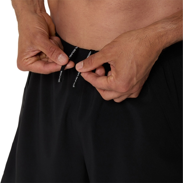 Asics Road Logo 2 in 1 7in Pantaloncini - Performance Black/Graphite Grey