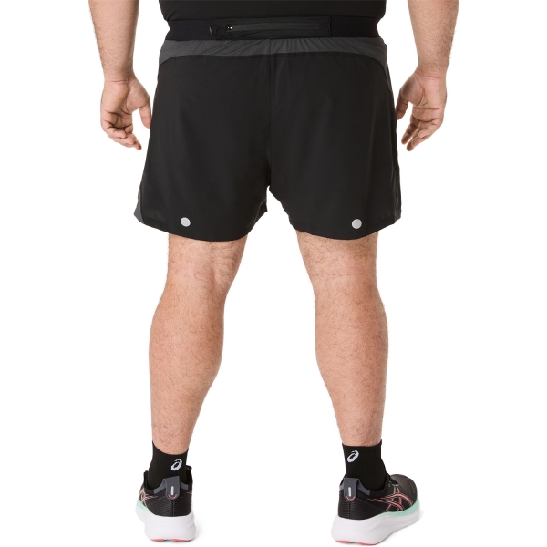 Asics Road Logo 5in Pantaloncini - Performance Black/Graphite Grey