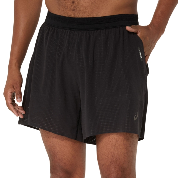 Pantalones y Tights Trail Running Hombre Asics Fujitrail Elite 6in Shorts  Performance Black 2011D268001