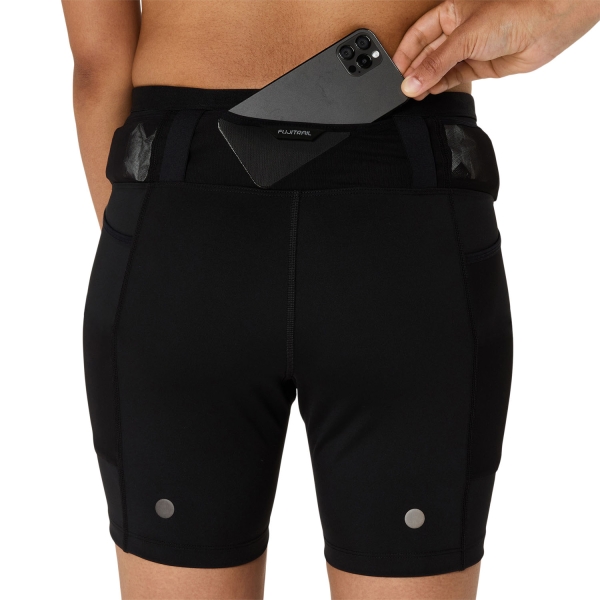 Asics Fujitrail Elite Sprinter 6in Shorts - Performance Black
