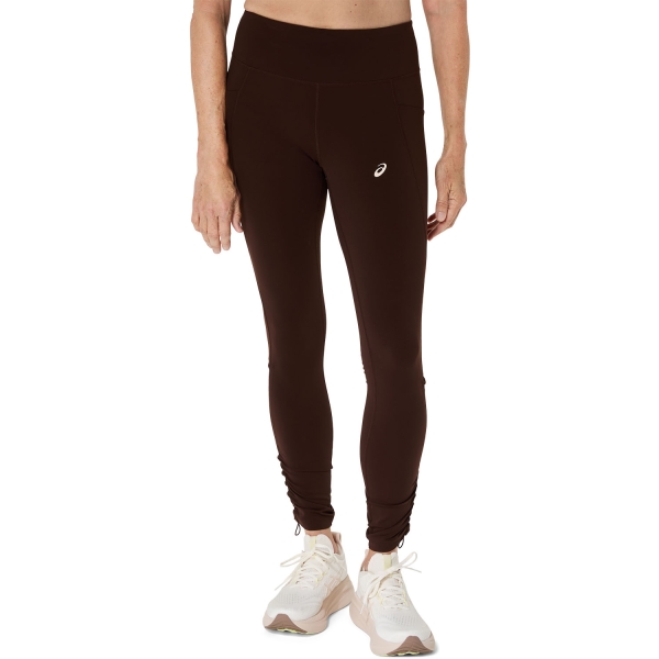 Tights Running Donna Asics Nagino Logo Tights  Coffee 2012D137200