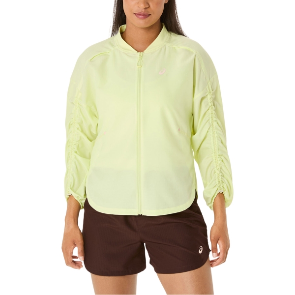 Women's Running Jacket Asics Nagino Jacket  Huddle Yellow 2012D138750