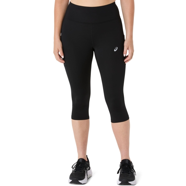 Tights Running Donna Asics Core Logo Capri  Performance Black 2012D179001