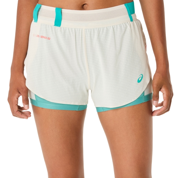 Women's Running Shorts Asics Metarun 2.5in Shorts  Birch 2012D220200