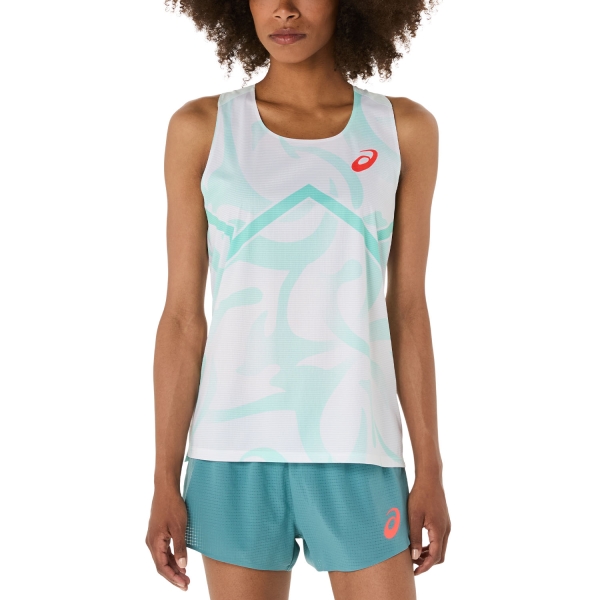 Canotta Running Donna Asics Light Canotta  Soothing Sea 2092A468411