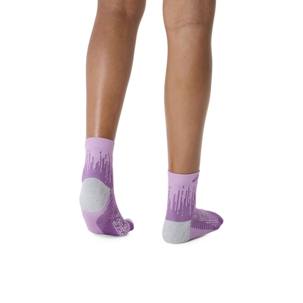 Asics Performance Quarter Socks - Dark Ube/Light Ube